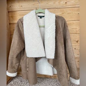 Ralph Lauren shearling jacket / medium